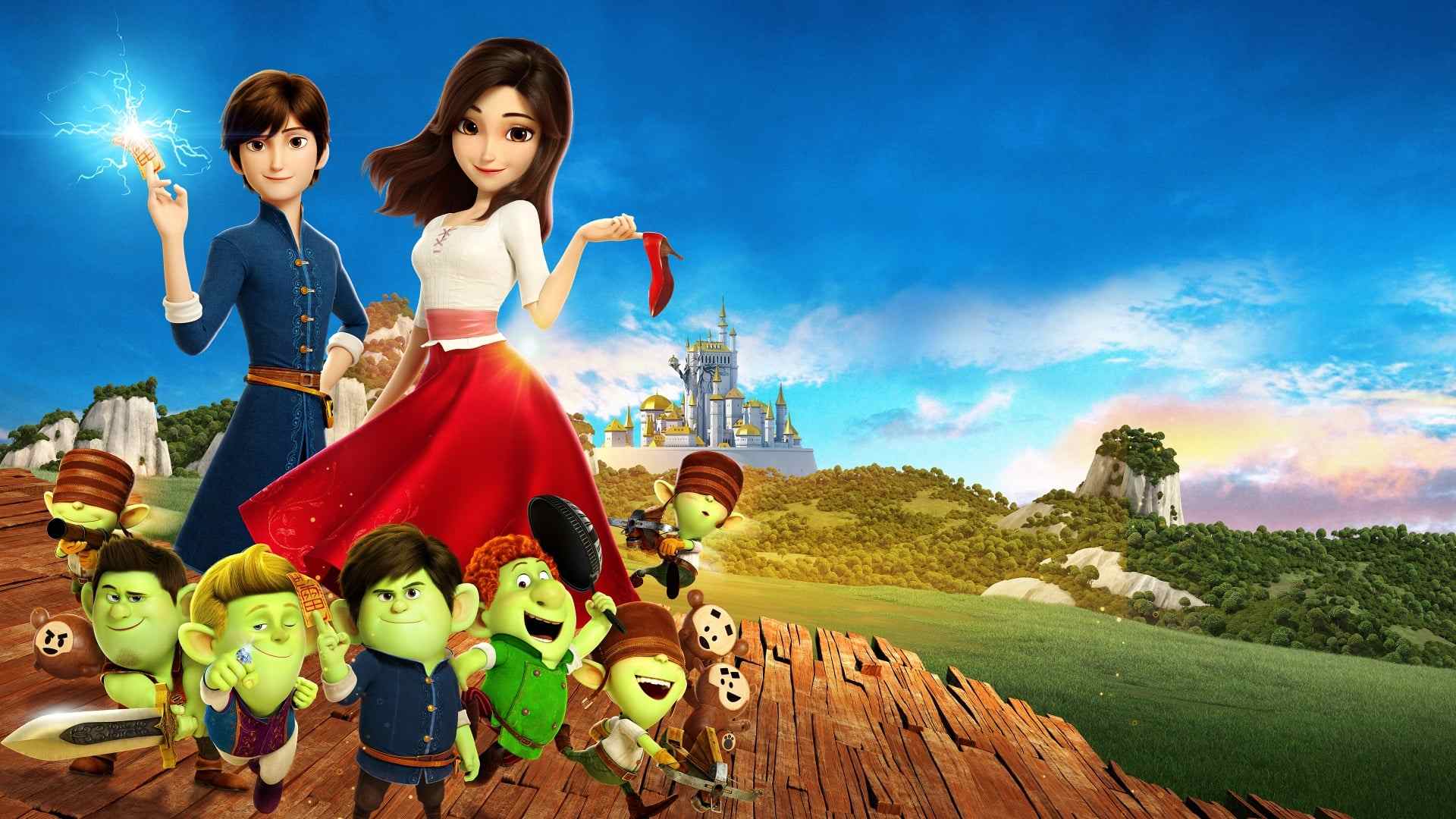 Red Shoes And The Seven Dwarfs
